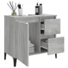 vidaXL Badschrank Grau Sonoma 65x33x60 cm Holzwerkstoff Produktbild-Vorschau 4
