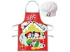 Kinderschürze Minnie und Mickey Mouse Weihnachten Produktbild-Vorschau 1