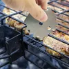 INF Nerezová škrabka na grilovací desku, kulatá (prázdná, Náhled obrázku produktu 3