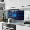 Küchenrückwand Spritzschutz Glas mit Motiv Futuristisches Produktbild-Vorschau 2