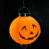 Hl25 Svietiaca Tekvica Lampáš Viedol Halloween Papier Visí Náhľad obrázku produktu 4