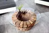 Glasplatte 70cm Glas Design Tisch Modern Wohnzimmer JETZT Produktbild-Vorschau 2