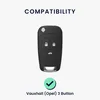 kwmobile Schlüsselhülle für Opel 3-Tasten Klapp Produktbild-Vorschau 6
