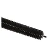 A close-up, angled view of a long, black brush with bristles. Produktbild-Vorschau