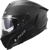 LS2 FF817 CHALLENGER II SOLID Integralhelm M in schwarz Produktbild-Vorschau 2