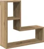 vidaXL Nástenné police 2 ks Dub remeselnícky 50x15x50 Náhľad obrázku produktu 4