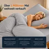 Komfortec Premium Bettwäsche 200x200 cm Bettbezug + 40x80 Produktbild-Vorschau 3