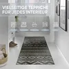 Teppichläufer 60x180 cm, schwarz (Onyx Lattice) Produktbild-Vorschau 6