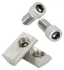 SCHMIDT systemprofile 4x Bügelgriff Nut 8 138x25x40mm Produktbild-Vorschau 6