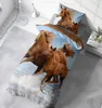 Kinderbettwäsche Mädchen 135x200 cm Pferde Fohlen Tiere Produktbild-Vorschau 4