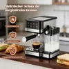 Zimilo 20 Bar Siebträger Espressomaschine, mit Milchsystem, Produktbild-Vorschau 3
