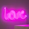 LED-Neonschild 'LOVE' in Rosa, Maße: 40 cm Höhe, 20 cm Produktbild-Vorschau 5