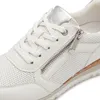 MARCO TOZZI Damen Sneaker Reißverschluss Metallic Optik Produktbild-Vorschau 19