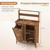 COSTWAY Tavolo da giardinaggio per esterni resistente alle Anteprima dell’immagine prodotto 3