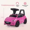 KOMFOTTEU Mazda Rutschauto, Kinder Rutschfahrzeug mit Produktbild-Vorschau 2