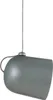 A gray pendant light fixture is shown against a white background. Voir les images du produit