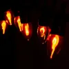 Licherkette - 10 Flammen - orange Náhľad obrázku produktu 37