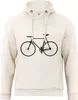 Cotton Prime® Kapuzensweatshirt Bike - Fahrrad M sand Produktbild-Vorschau 1