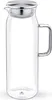 Cruche Wilmax 1500 ml en verre thermo-isolant avec Voir les images du produit 7