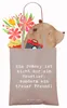Mr. & Mrs. Panda Jutebeutel Spruch Pomsky Freund - Braun Produktbild-Vorschau 3