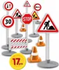 Les panneaux de signalisation 16 cm en sachet Voir les images du produit 14
