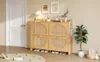 Schuhschrank Schuhkipper 90x120x24 cm mit 4 Klapptüren & 8 Produktbild-Vorschau 11
