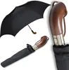 Regenschirm SCHWARZ automatisch groß leicht unifarben 120 Produktbild-Vorschau 4