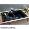 BLANCO METRA 6 S Compact SILGRANIT schwarz Produktbild-Vorschau 4