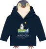 Mr. & Mrs. Panda Organic Baby Hoodie Pinguin Surfer 12. - Produktbild-Vorschau 2