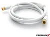 PremiumX 3m SAT TV Antennenkabel F-Anschlusskabel mit Produktbild-Vorschau 2