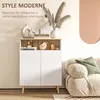 HOMCOM Meuble de rangement, buffet cuisine, avec étagère Voir les images du produit 3