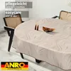 Tischdecke Organisch Abstrakt Beige Oval 160x140cm mit Produktbild-Vorschau 8