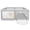 Baby Laufgitter mit 50 Kugel 120x120x66cm Aktivitätszentrum Produktbild-Vorschau 6