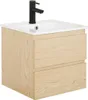 Meuble vasque SORRENTO suspendu 45cm avec plan céramique Voir les images du produit 1