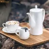 Tasse à thé Wilmax avec soucoupe, 400 ml, porcelaine Voir les images du produit 8