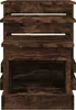 vidaXL Couchtische 3 Stk. Räuchereiche Holzwerkstoff Produktbild-Vorschau 6