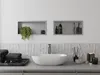 Mexen X-Wall-R étagère à encastrer avec collier 45 x 20 cm, Voir les images du produit 5