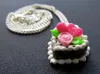 Lebkuchenherz Kette Halskette Miniblings 45cm  Lebkuchen Produktbild-Vorschau 1