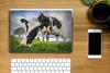 MuchoWow® Laptop Aufkleber Sticker Cover Kuh - Gras - Produktbild-Vorschau 2