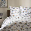 HOMLA Pościel REITA z mikrofibry w kwiatki 140x200 cm + Podgląd zdjęcia produktu 2