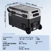 VEVOR Prenosná autochladnička, 12 V autochladnička, 40 l / Náhľad obrázku produktu 7