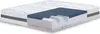 A cutaway view of a mattress showing its internal layers. Produktbild-Vorschau
