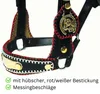 Zierhalfter Prunkhalfter Showzaum Fahrhalfter mit Produktbild-Vorschau 2