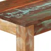 Close-up of a wooden table leg and tabletop. Produktbild-Vorschau