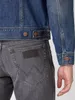 Wrangler Herren Classic Jeansjacke Jacket Mid Stone, Produktbild-Vorschau 6