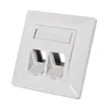 LogiLink NK4020, 2 x RJ-45, Weiß, 80 mm, 80 mm, 80 g Produktbild-Vorschau 1
