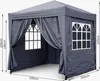 Pavillon Pop-Up FCH 2 x 2 m Gris Smoky avec 4 panneaux Voir les images du produit 3