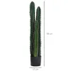 Outsunny Cactus artificiel grand réalisme plante Voir les images du produit 5