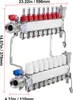 SucceBuy Collettore di calore radiante a 8 rami, collettore Anteprima dell’immagine prodotto 8