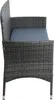 Gartenbank Rattan Gartenmöbel 2-Sitzer Rattanmöbel Sitzbank Produktbild-Vorschau 6